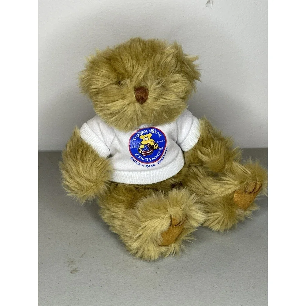 Build A Bear Workshop Centennial Small Teddy Bear Stuffed Plush Toy Animal